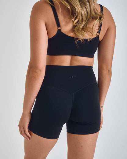 Effortless High-Waist Biker